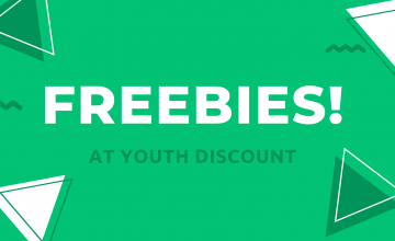 Every day is ‘give something away day’ at Youth Discount with these freebies!